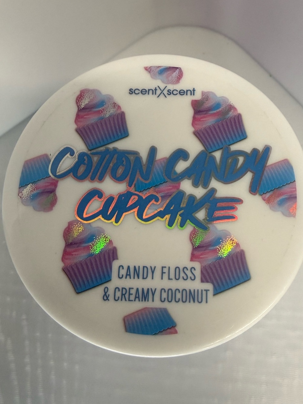 Cotton Candy Cupcake Whipped Body Butter - Lavender - Picture 3 of 3